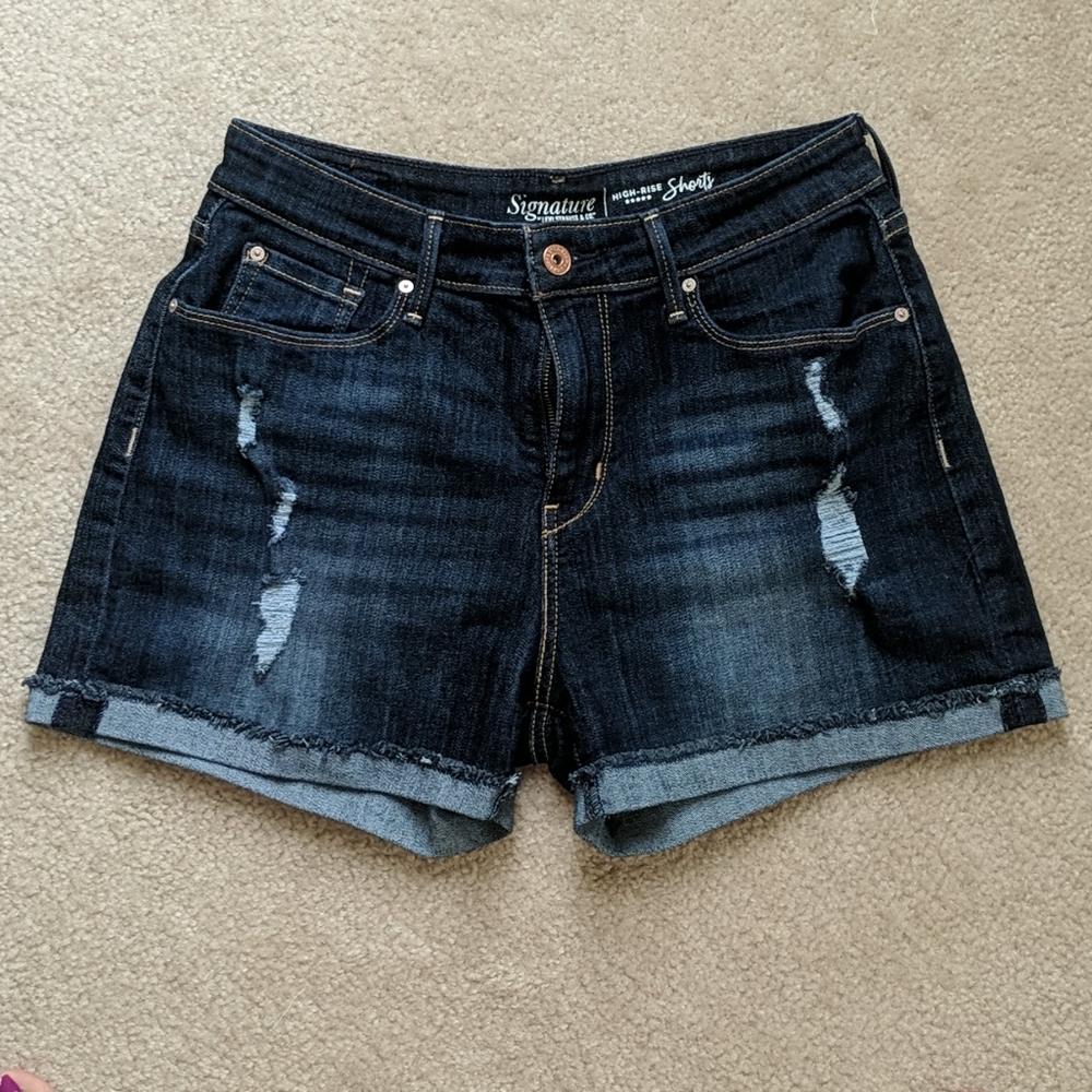 Levi's high rise shorts